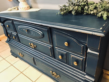 Load image into Gallery viewer, Country Style Vintage Long Dresser or Buffet