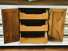 Load image into Gallery viewer, Gorgeous Vintage Long Dresser or Buffet