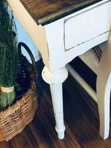 Pretty Antique Farmhouse Desk and Chair