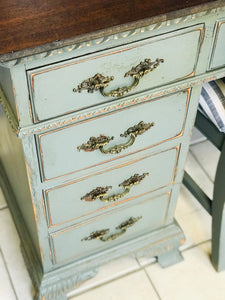 Gorgeous Antique Desk & Chair