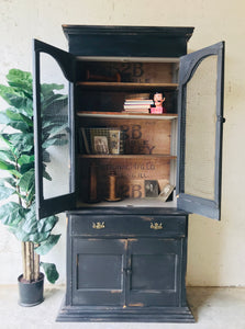 Cool Old Rustic Display Cabinet