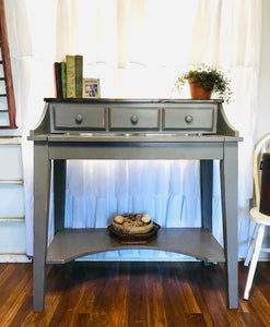 Beautiful Entryway Secretary Table or Mail Station