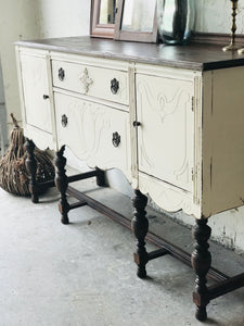 Gorgeous Antique  Jacobean Style Sideboard/Buffet