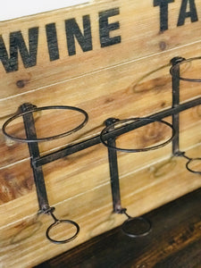 Wine Bottle Holder Wall Art