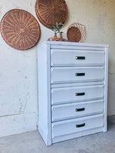 Load image into Gallery viewer, Pretty Farmhouse Chest of Drawers