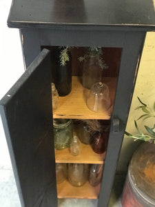 Adorable Little Primitive Look Cabinet