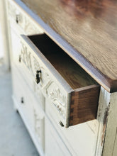 Load image into Gallery viewer, Beautiful Antique Farmhouse Dresser, Buffet, or Coffee Bar