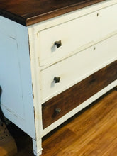 Load image into Gallery viewer, Amazing Antique Chest of Drawers or Small Buffet