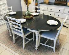 Load image into Gallery viewer, Beautiful Vintage Wood Table &amp; Chairs