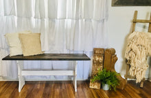 Load image into Gallery viewer, Adorable Small Farmhouse Bench