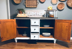 Gorgeous Farmhouse Buffet or TV Stand