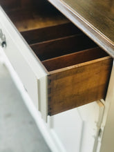 Load image into Gallery viewer, Stunning Vintage Farmhouse Hutch Cabinet