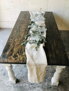 Large Chunky Farmhouse Table