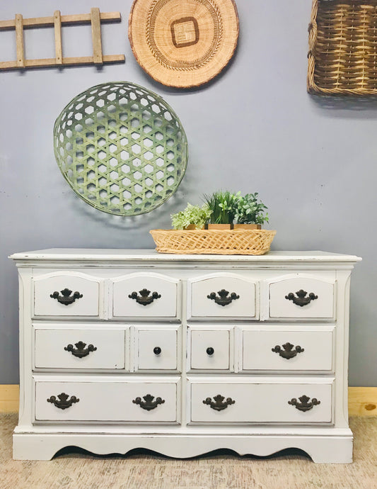 Pretty Farmhouse Dresser or Buffet/Coffee Bar