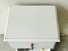 Load image into Gallery viewer, Pretty Single Farmhouse Nightstand