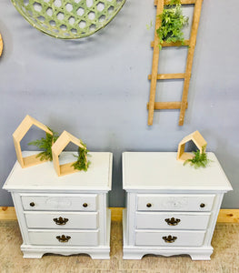 Perfect Farmhouse Nightstand Set (2)