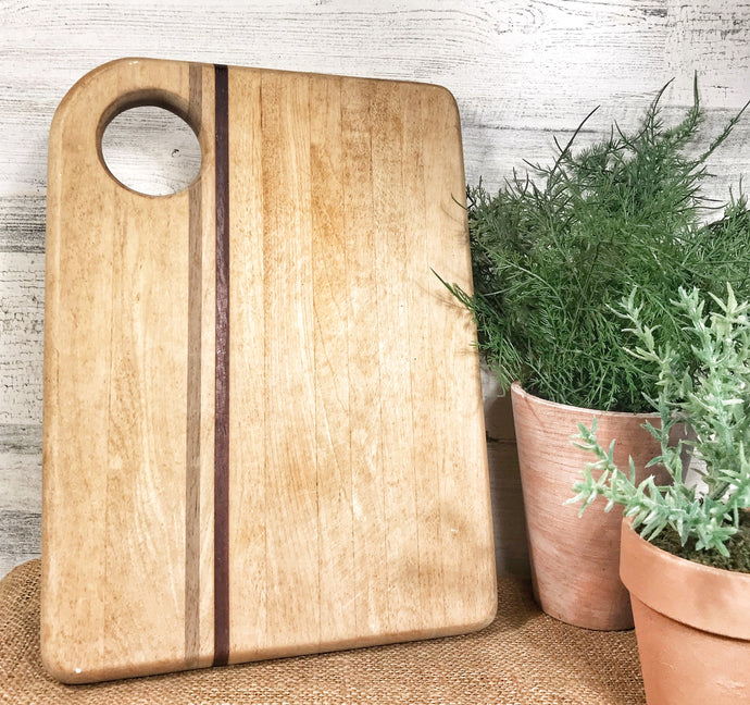 Pretty wood cutting board