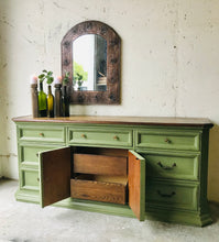 Load image into Gallery viewer, Stunning Large Vintage Buffet, Dresser, or TV Stand