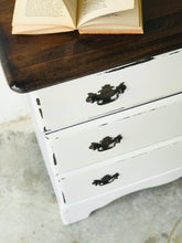 Load image into Gallery viewer, Pretty Farmhouse Chest of Drawers