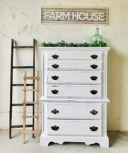 Load image into Gallery viewer, Perfect Chunky Farmhouse Tall Chest of Drawers