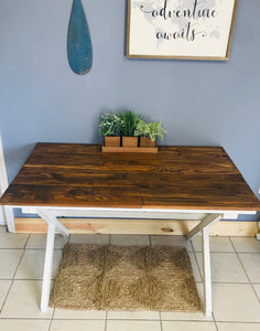 Modern Farmhouse X Base Desk (no chair)