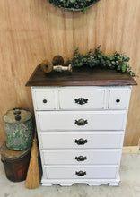 Load image into Gallery viewer, Rustic Farmhouse Chest of Drawers