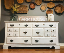 Load image into Gallery viewer, Farmhouse Vintage Buffet or TV Stand
