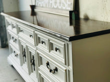 Load image into Gallery viewer, Stunning Large Vintage Farmhouse Buffet