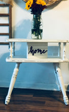 Load image into Gallery viewer, Gorgeous Vintage Wood Shelf and Table Set