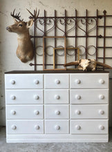 Load image into Gallery viewer, Vintage Farmhouse Long or Tall Dresser