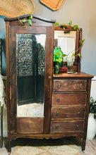 Load image into Gallery viewer, Revived Antique Dressing Armoire