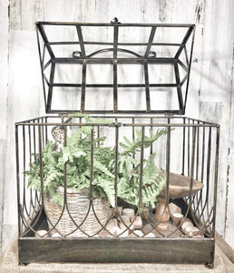 Large Decorative Cage & Decor