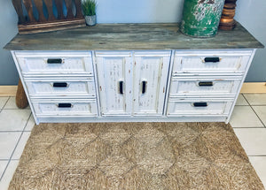 Large Coastal Buffet or TV Stand