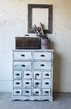 Load image into Gallery viewer, Awesome Chippy &amp; Distressed Apothecary Cabinet