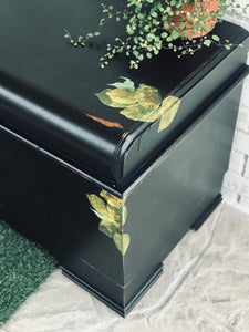 Black & Lemon Lane Cedar Chest