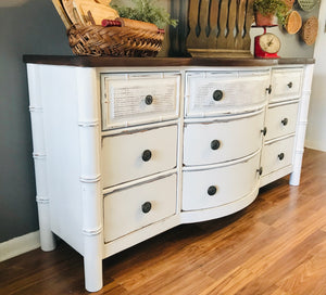 Classy Bow-front Buffet or TV Stand