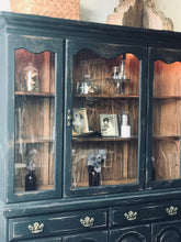 Load image into Gallery viewer, Moody Large Distressed China Cabinet
