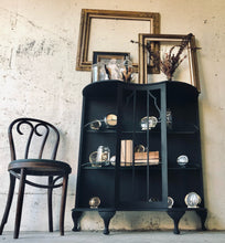 Load image into Gallery viewer, Moody Antique Open Display Cabinet