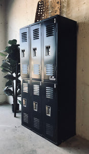 Amazing Black Industrial Lockers