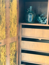 Load image into Gallery viewer, Stunning Large Vintage Farmhouse Armoire Chest of Drawers