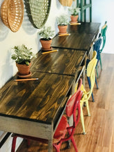 Load image into Gallery viewer, Four Adorable Vintage School Desks &amp; Chairs