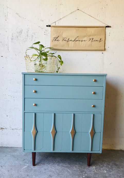 Revamped MCM Chest of Drawers