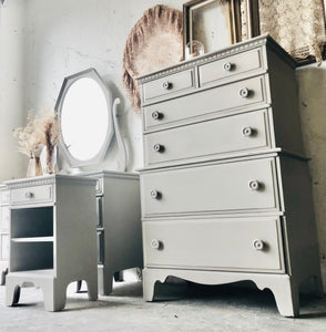 Vintage Bedroom Set (3pc)