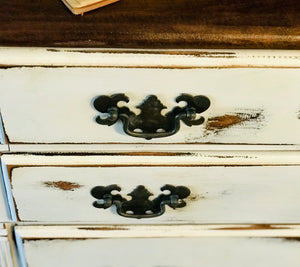 Tall Boy Farmhouse Chest of Drawers