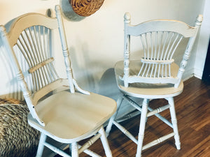 Perfect Vintage Counter-height Swivel Stools