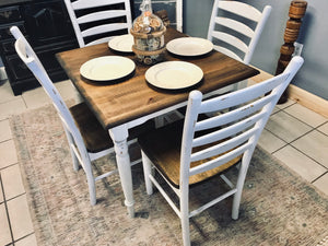 Perfect Little Farmhouse Table & Chairs