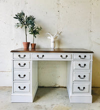 Load image into Gallery viewer, Pretty Vintage Farmhouse Desk