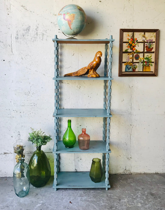 Darling Vintage Spindle Bookshelf