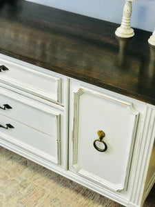 Pretty Vintage Farmhouse Buffet