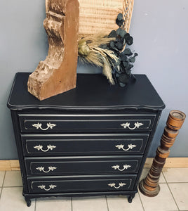 Vintage Frenchie Chest of Drawers